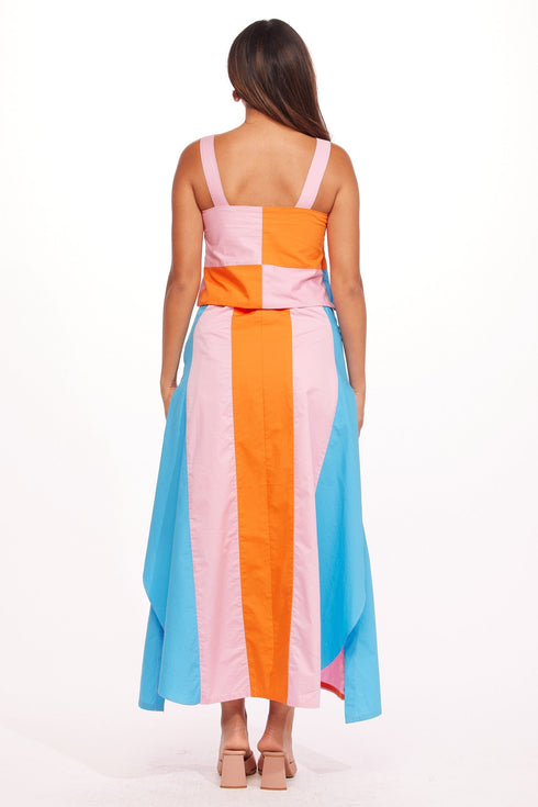 Amara Top - Teal Melody